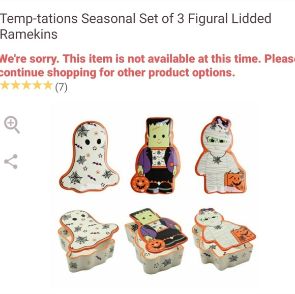 Collectible BOOFETTI Halloween Bakeware Sets! - Picture 7 of 10